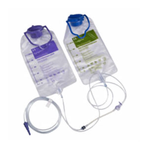 Kangaroo™ Epump Set with Flush Bag Anti-free Flow 1000 mL
