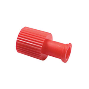 Red End Cap Male/Female Luer Connector
