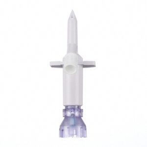Standard Spike Dispensing Pin with SAFSITE® Valve with Luer Lock Connector