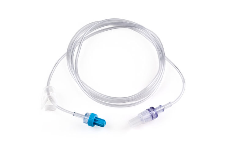 Cadd Extension Set 60" MLL w/anti siphon valve