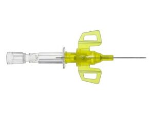Introcan Safety® 3 Closed IV Catheter 24 Ga. x 0.75 in., PUR, Winged