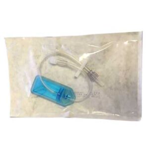 Extension set with 1.2 Micron Filter Rotaing Clamp