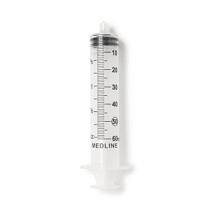 Medline 60mL Luer-Lock Syringe, Sterile - Right Way Medical